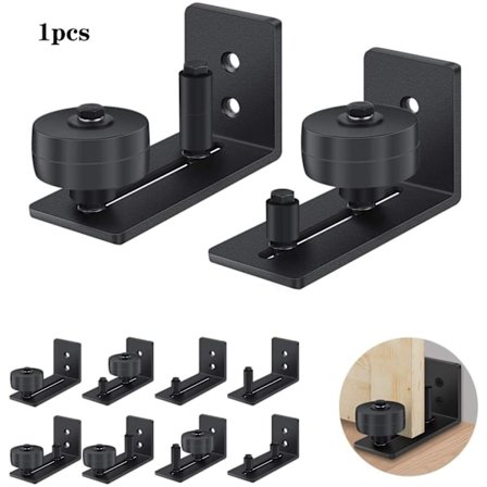 Skyvedørsystem løpeskinne, skyvedør gulvguide, justerbar