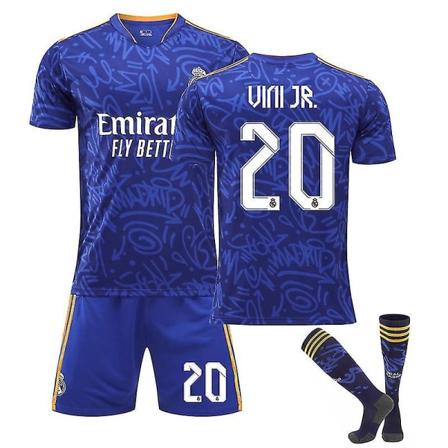 2022-2023 Ny säsong Real Madrid Vinicius Junior #20 Borta 28 kids