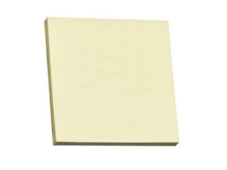 Notes Standard 76x76mm gul 100bl - Lyreco - Kontorsmaterial - Notes och Post-It - Notes - Gula