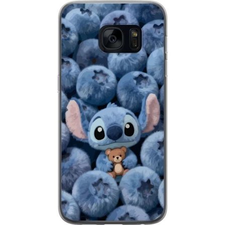 Kompatibel Mobilcover til Samsung Galaxy S7 Lady Gaga minimalistisk plakat med guitar og monokrom design