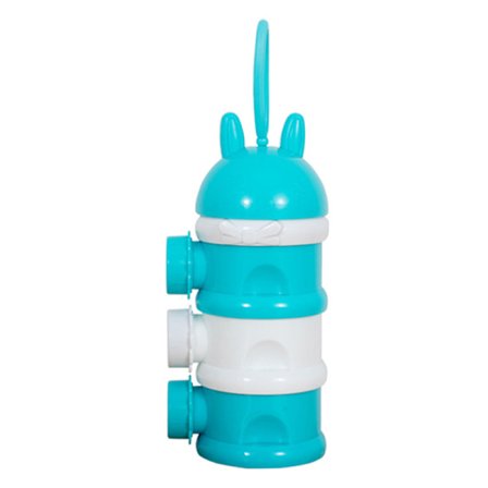 Bærbar Lekkasjesikker Stor Kapasitet Blå Hvit Pulver Snacks Dispenser