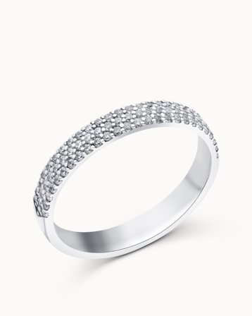 Alliancering Michelle 950 Platin - Forlovelsesringe & Vielsesringe hos Vanbruun