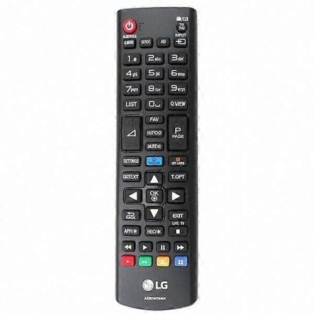 AKB74475404 Fjärrkontroll för LG LCD TV 32LF580V 32LF580U 42LF580V [DB]