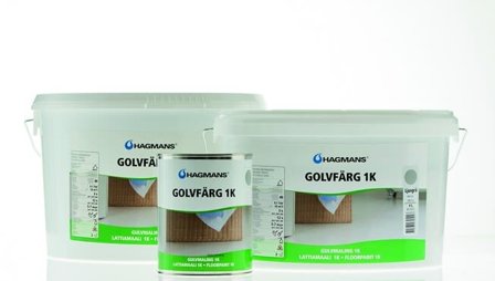 Hagmans Golvfärg, 1K halvblank, 0.9L, Valfri kulör, Färg & tapeter