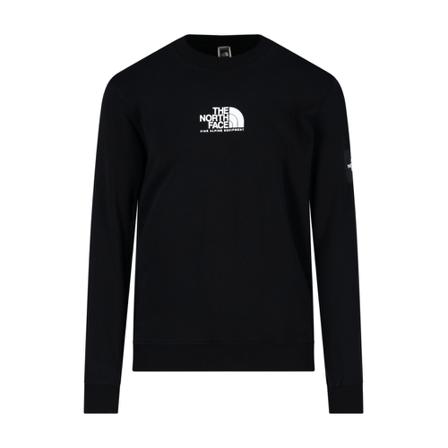 The North Face Round-neck Strik Sort, Herre Strik, Størrelse: M