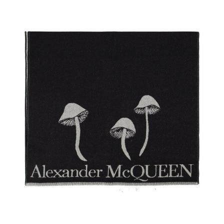 Alexander McQueen Halstørklæde Sort, Dame Tørklæder, Størrelse: ONE Size