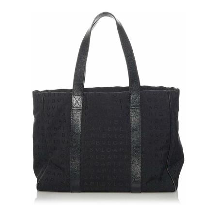 Bvlgari Vintage, Tote Bags Zwart, Dames, Maat:ONE Size