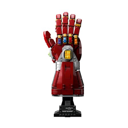 Nano Infinity Gauntlet Samleobjekt Iron Man Hanske med Infinity S