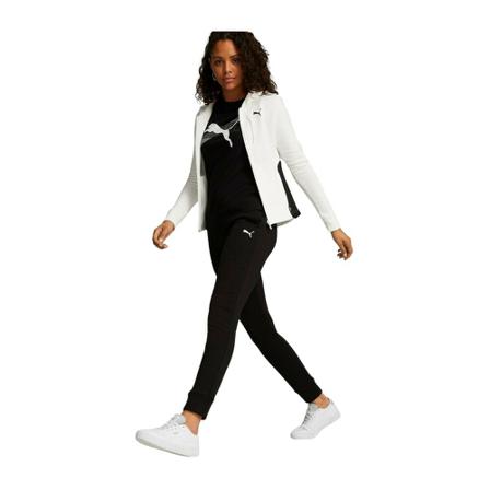 Puma, Classic Hooded Tracksuit Biały, Kobieta, Rozmiar: XS