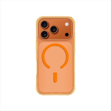 AmazingThing Titan Pro -kotelo iPhone 17 Pro Maxille Yhteensopiva MagSafen kanssa - Oranssi