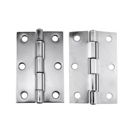 Rostfritt fönster skåp koppling 2 st SÄLLSYNT SÄLLSYNT skåp kopplingar (silver, 88 x 57 x 1,5 mm)