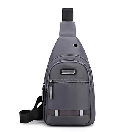 Sports Crossbody Oxford Casual Luminous Chest Bag Students Shoulder Slung Chest Bag.