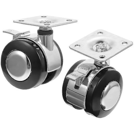 2 stk. Universal kontorstolhjul Praktisk Universalhjul Møbler