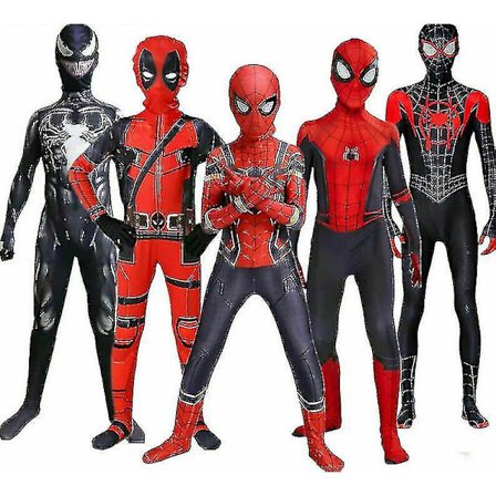 Super Kids Hero Boys Venom Kostym Deadpool
