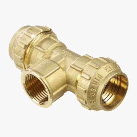 PEM-koppling T-koppling 25 mm x 3/4" (R20) Hona x 25 mm