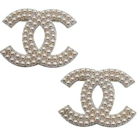 Bebetter Cc Brosche til kvinder, lille jakkesæt, dekorativ broche, diamantperle, dekorativ knap, broche, den bedste gave til kvinder og piger H