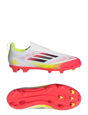 F50 League Ll Fg/Mg J White Adidas Performance