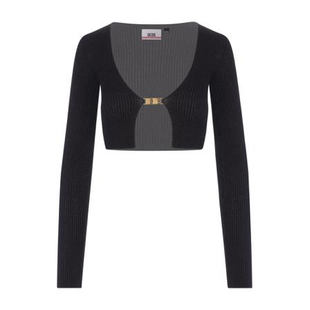 Gcds Cardigans Sort, Dame
