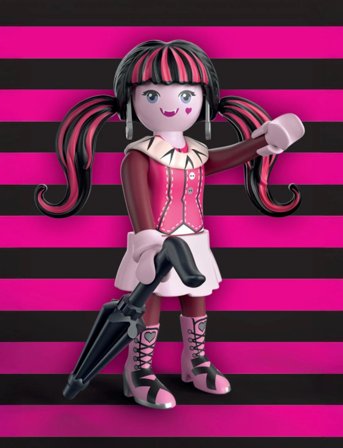 PLAYMOBIL Playmobil X Monsterhigh Draculaura - Pink - ONE SIZE