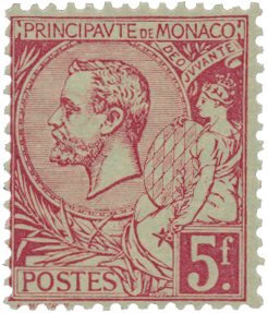 Monaco 1891-1894 - YT 21 - Postfrisk