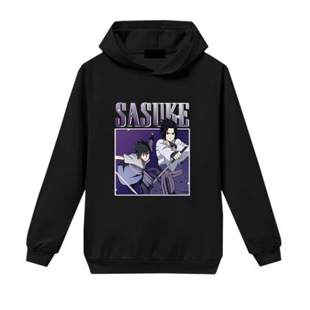 Naruto Hoodie Långärmad Crop Tops För Flickor, Pojkar