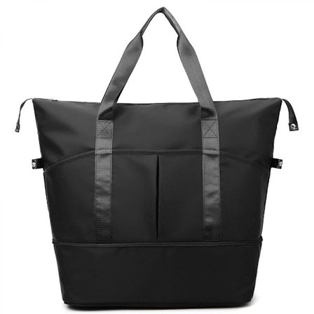 2023 Sports Gym Bag Large Capacity Travel Duffel Bag Black