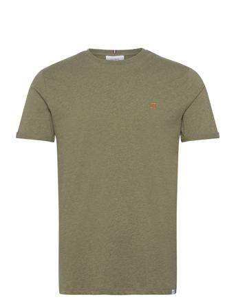 Nørregaard T-Shirt - Seasonal Tops T-Kortærmet Skjorte Khaki Green Les Deux