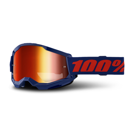 Ochelari Motocross 100% Strata 2 bleumarin
