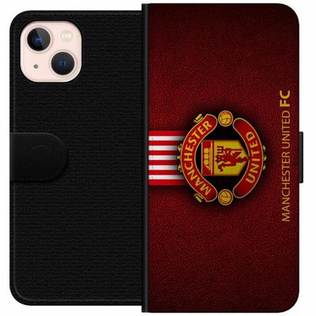 Apple Iphone 14 Plus Plånboksfodral Manchester United Fc