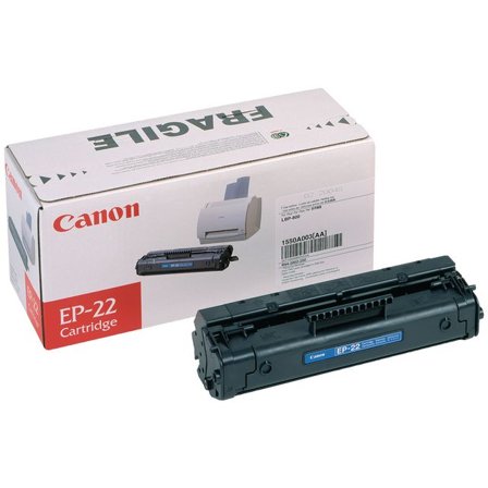 CANON Toner, EP-22, 1550A003, svart, singelförpackning - Lyreco - Toner och bläck - Tonerkassetter - Toner Canon