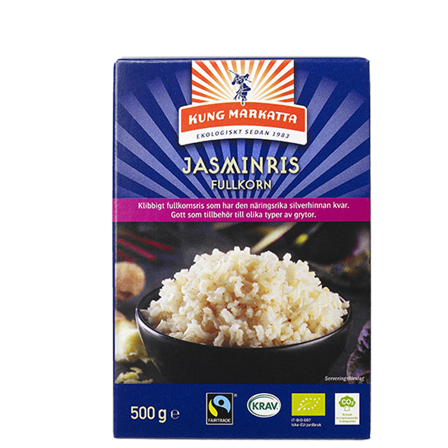 Kung Markatta Jasminris Fullkorn 500 g