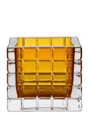 City Light 1 Home Decoration Candlesticks & Tealight Holders Indoor Lanterns Orange LOUISE ROE