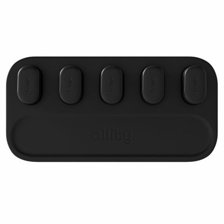 Allity Magnetisk Kabelhållare 3-pack - Svart
