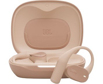 JBL-Sense Lite Open - Beige-JBL Sense Lite – åpne ørepropper med dynamisk lyd-Head & earphones-Hodetelefoner til trening
