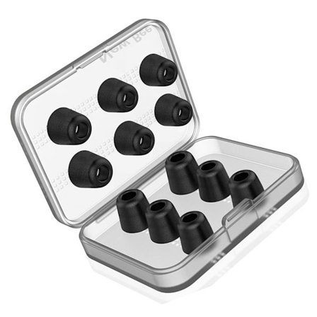 Korvaavat muistivaahtoiset melua vaimentavat korvakärjet in-ear-kuulokkeisiin