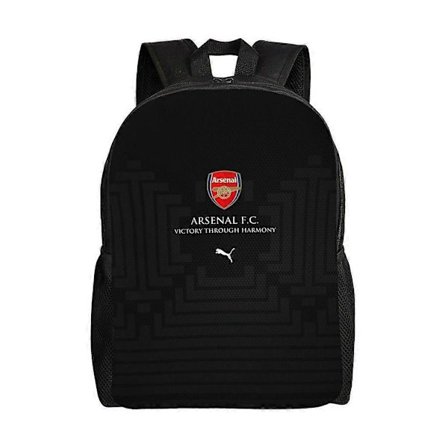 Arsenal Skolesekk Tegneserie Ryggsekk Mote Gutter Sekk Student Skolesekk Reise Ryggsekk-hjka1430