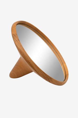 Spring Copenhagen - Spejl Satellite Big 24 cm - Natur - Små spejle - Fra Homeroom