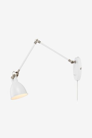 Markslöjd - Seinävalaisin HOUSE 1 L - Valkoinen - Seinävalaisimet - - Homeroom