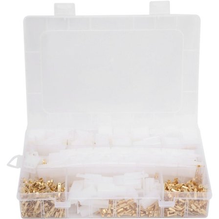 580 kpl 2 3 4 6 9 Pin 2,8 mm Piirilevy Liitin Uros/Naaras Liitinkotelo Elektroniikkaan, DUBUNS