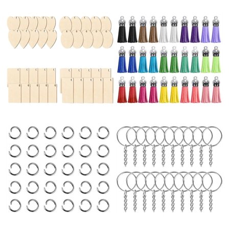 96/160 stycken sublimeringsblanka nyckelringar Värmeöverföring oavslutade tränyckelringar 160 stycken IC