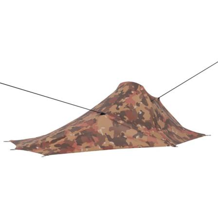Vidaxl Campingtält 317x240x100 Cm Kamouflage Grön