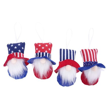 Tonttu Pehmolelut 4 kpl Koriste Koristeelliset Ripustuskoristeet Käsityö