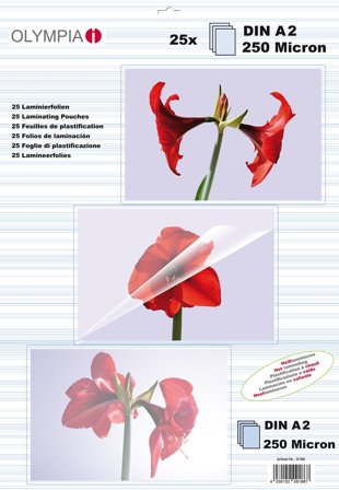 Olympia laminert teip - 25 stk - A2