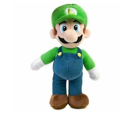 Mario Bros plyschdocka Mario Luigi mjukisdjur gosedjur 25cm-1