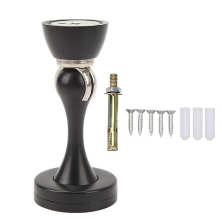 Magnetisk Dörrstopp Zinklegering Enkel Installation Metallhållare för Sovrum Kontor Vardagsrum