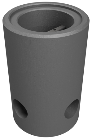 Unimi Solutions 1001 Fundament för laddstolpar, betong, Elfördelning & strömförsörjning