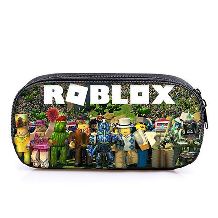 Roblox Barn Gutter Store Blyantveske Penn Veske Bag Skole Skrivesaker Student Organizer Pose Tilbake Til Skolen Gave