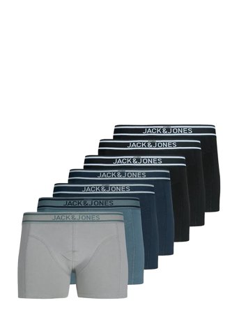 Jacjohn Solid Trunks 7 Pack Patterned Jack & J S