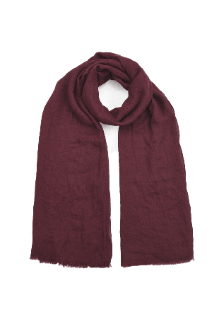 Å WOMAN Scarf i viskosmix LOLLY Halsdukar & scarves Röd ONESIZE