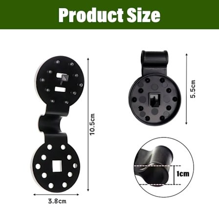 5-100 st Markisplastklämmor utomhus skugga tyg nätklämma camping trädgårdsverktyg trädgårdsbyggnader staketnät fixklämma markis krok Biger